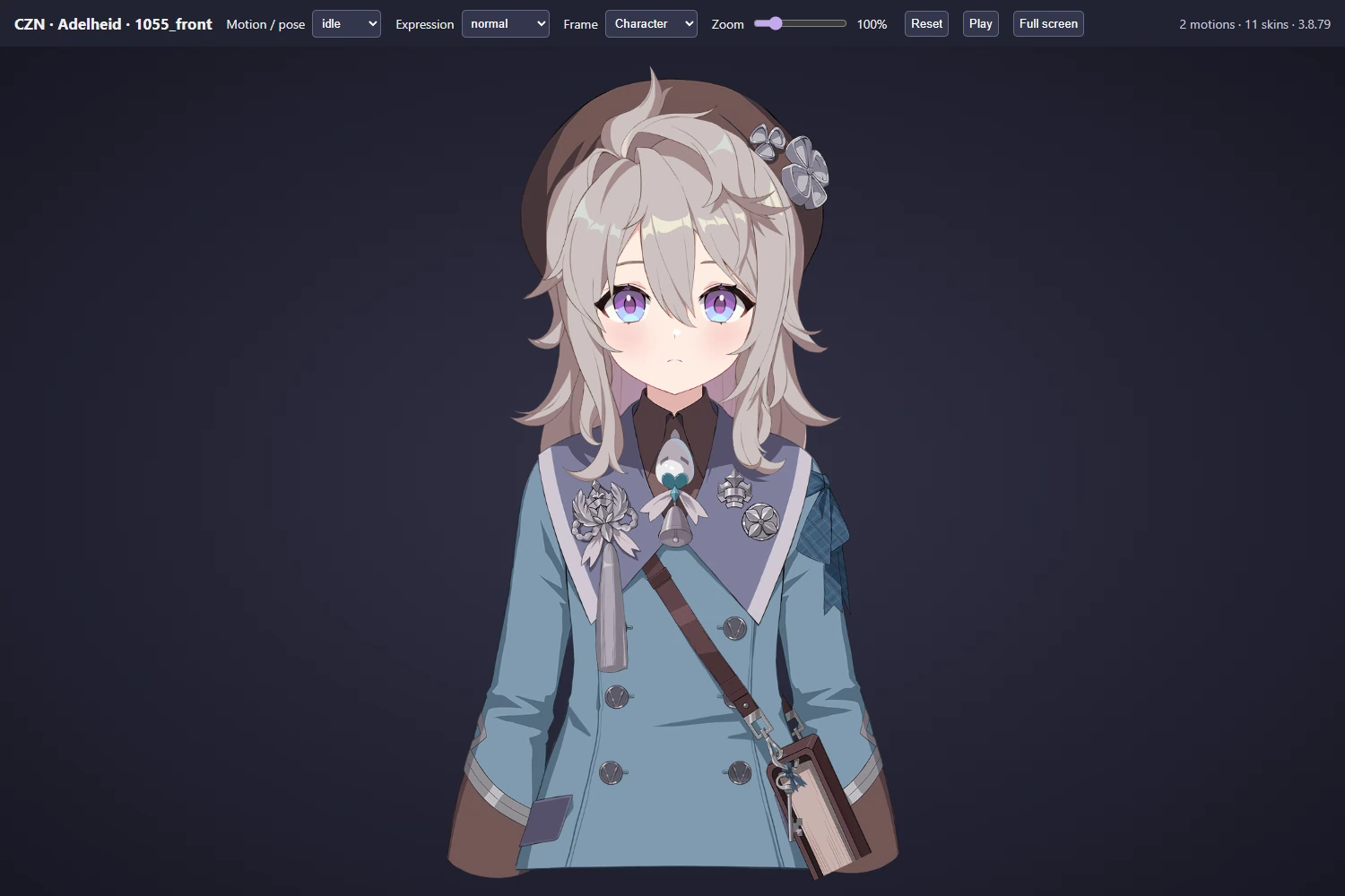 1055_front · Adelheid from Chaos Zero Nightmare