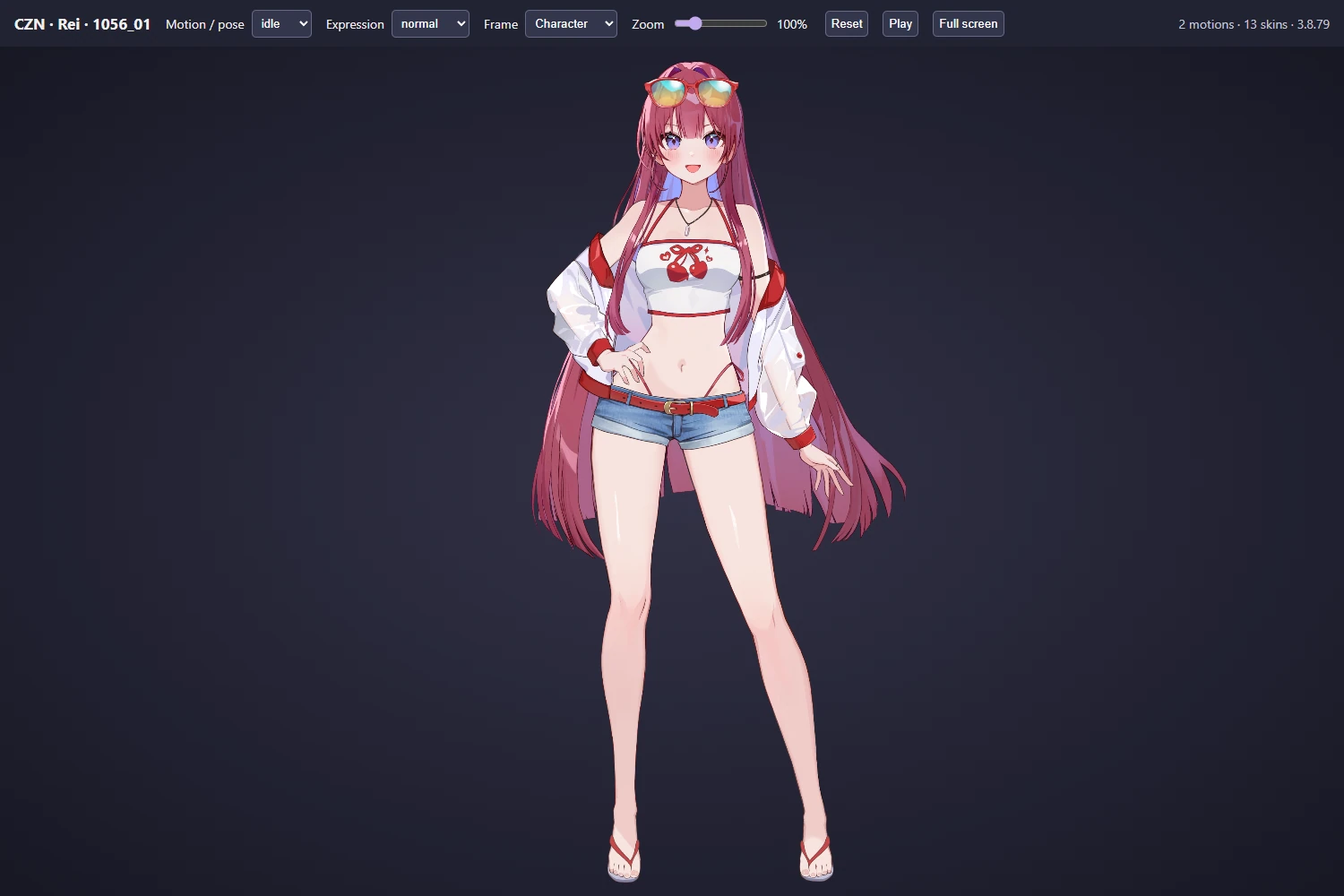1056_01 · Rei from Chaos Zero Nightmare