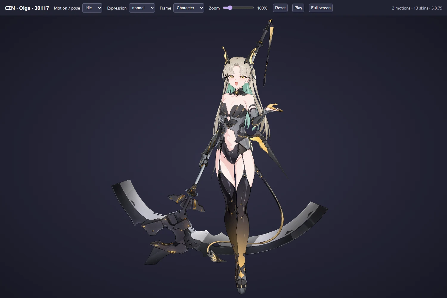 30117 · Olga from Chaos Zero Nightmare