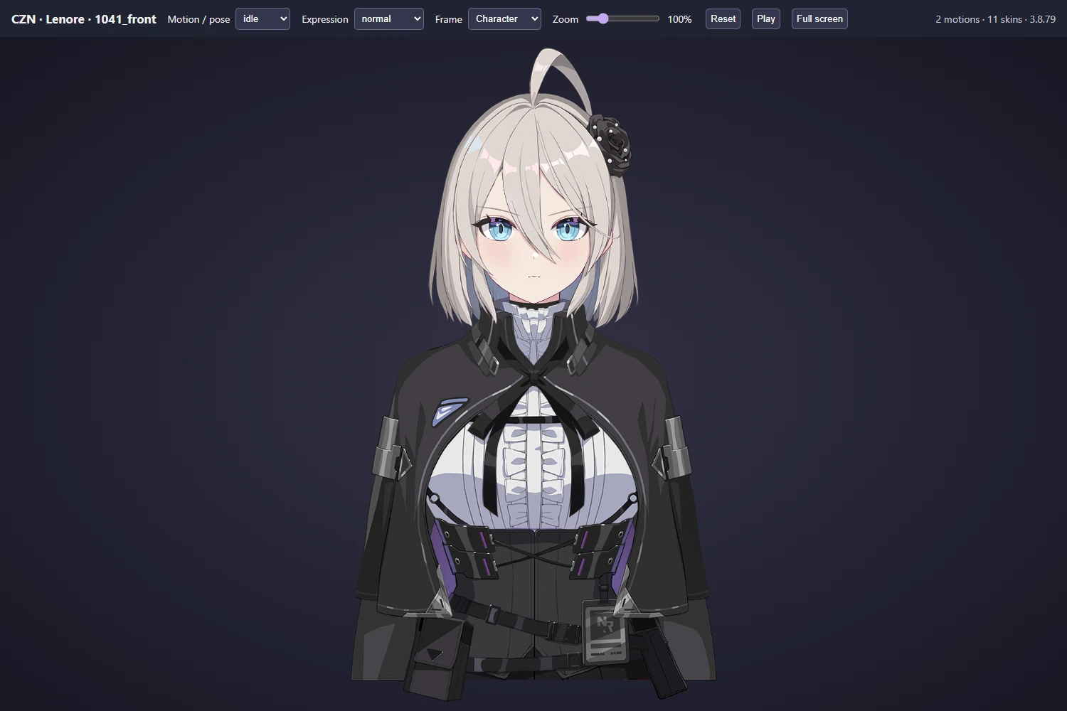 1041_front · Lenore from Chaos Zero Nightmare