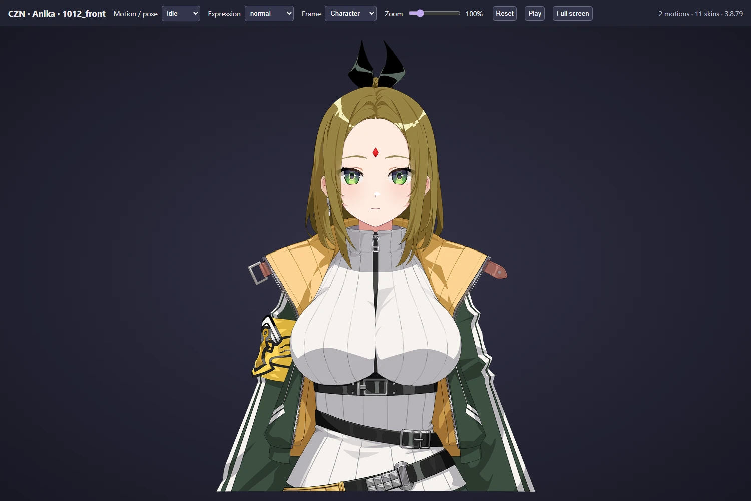 1012_front · Anika from Chaos Zero Nightmare
