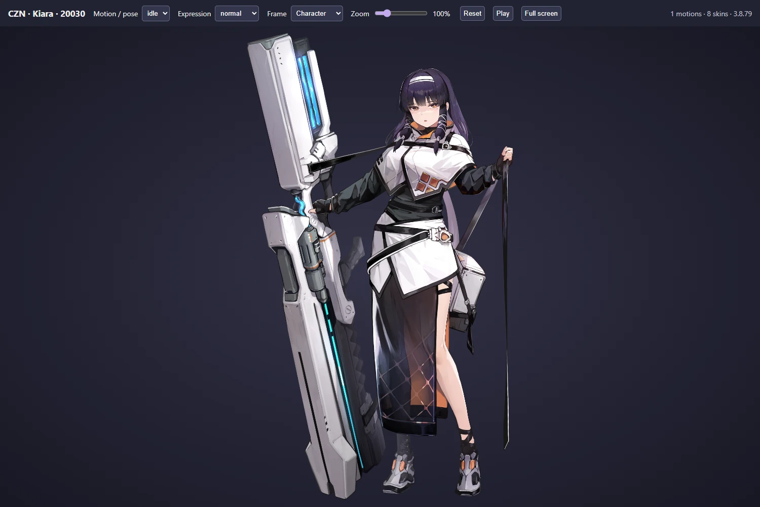 20030 · Kiara from Chaos Zero Nightmare