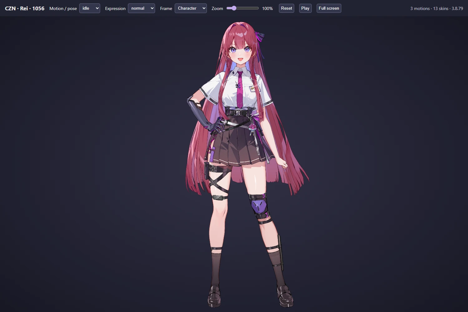1056 · Rei from Chaos Zero Nightmare