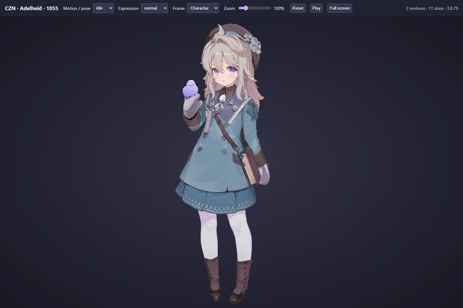 1055 · Adelheid from Chaos Zero Nightmare