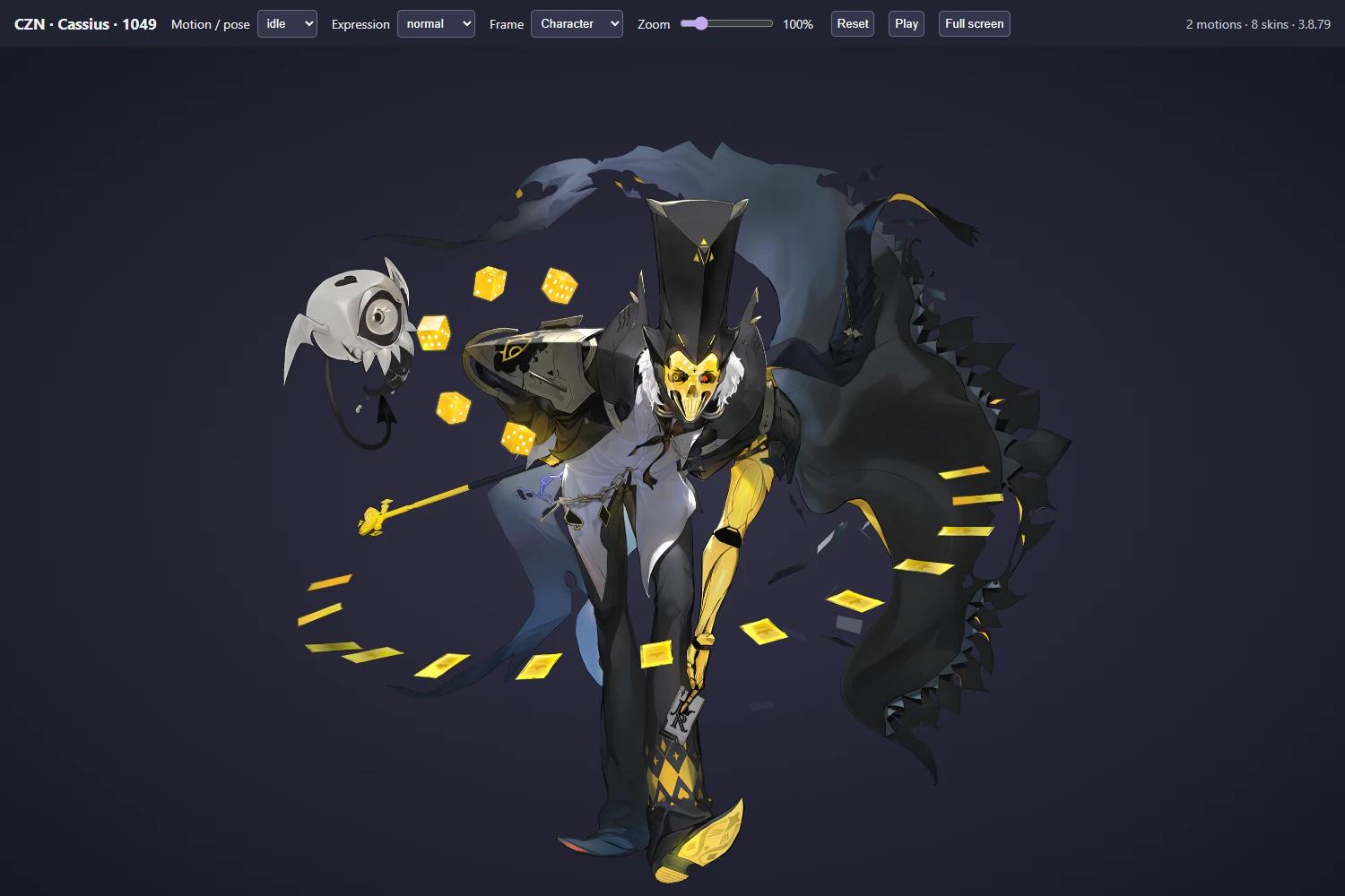 1049 · Cassius from Chaos Zero Nightmare
