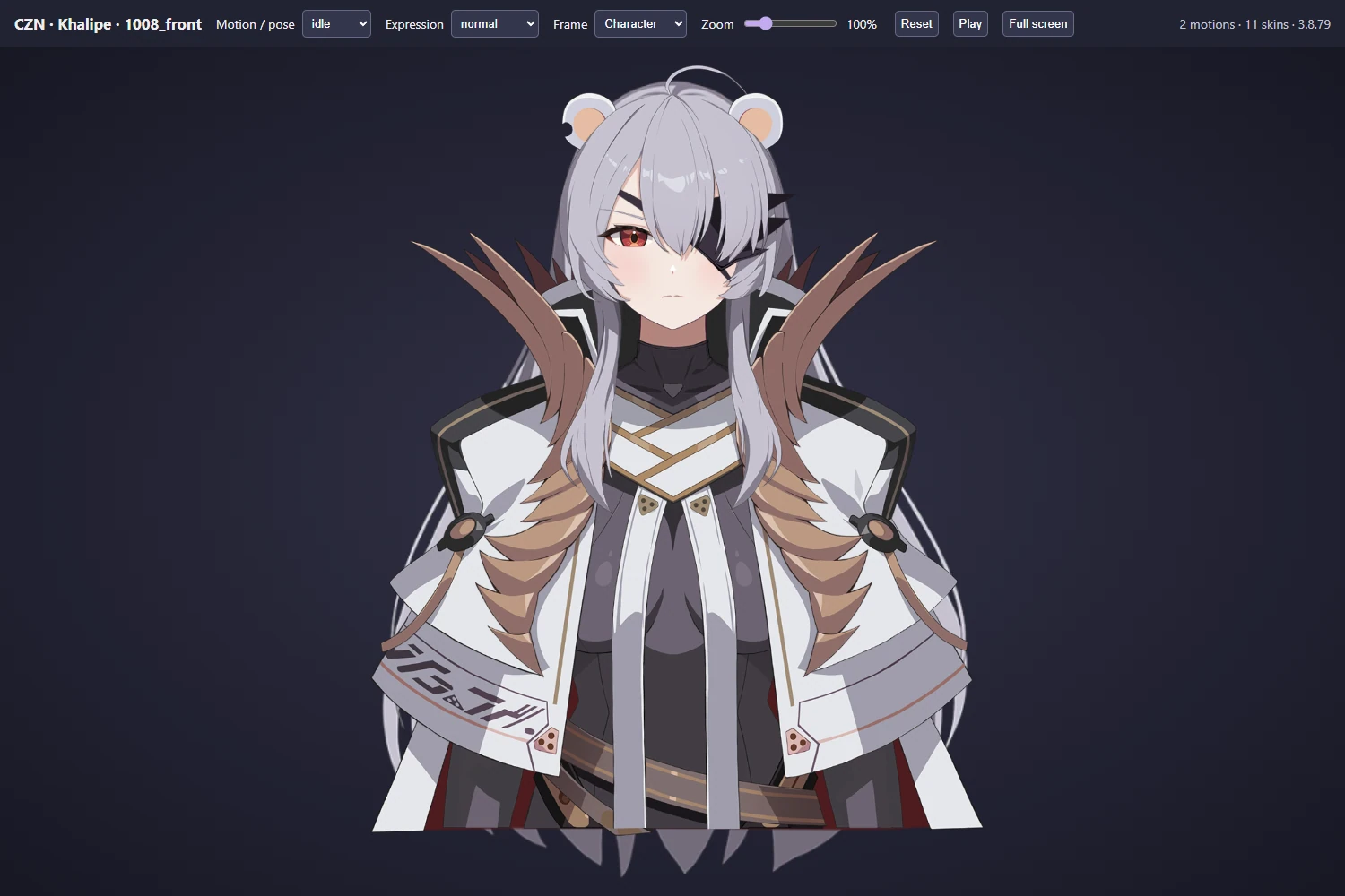 1008_front · Khalipe from Chaos Zero Nightmare
