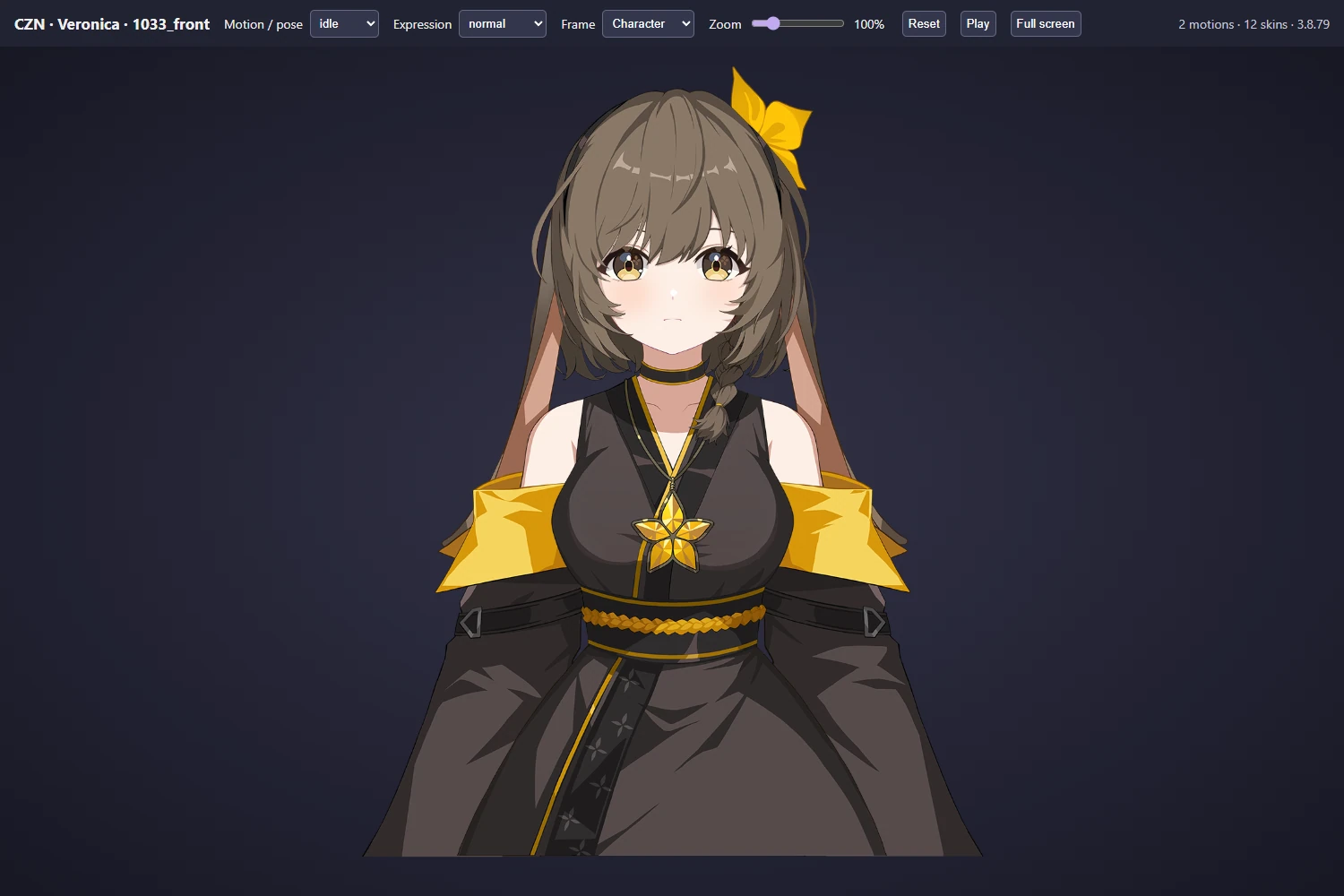 1033_front · Veronica from Chaos Zero Nightmare