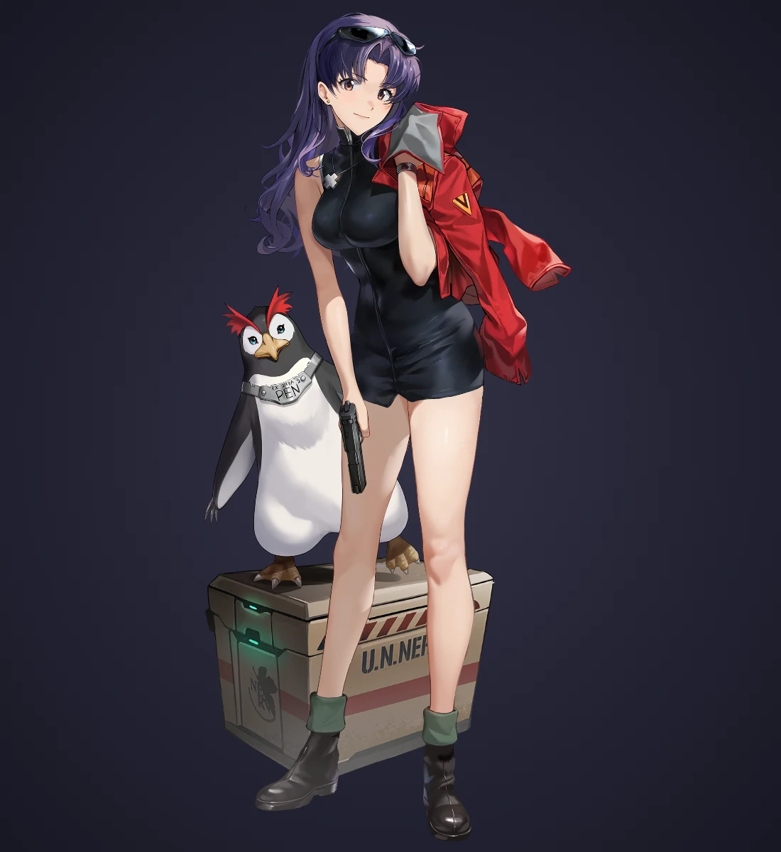 Default · Standing · Misato from NIKKE