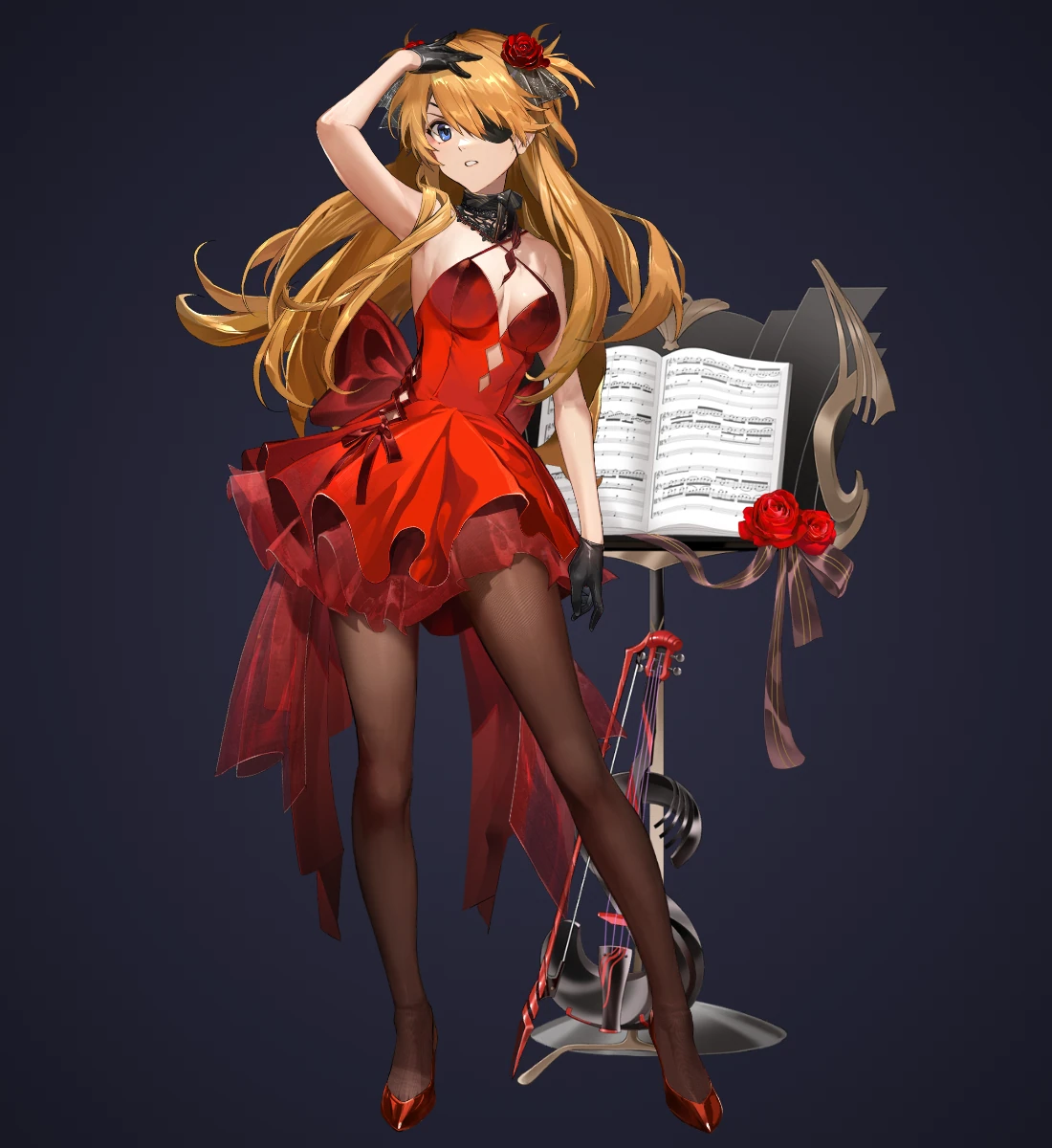 Ocean's Lament · Standing · Asuka: WILLE from NIKKE