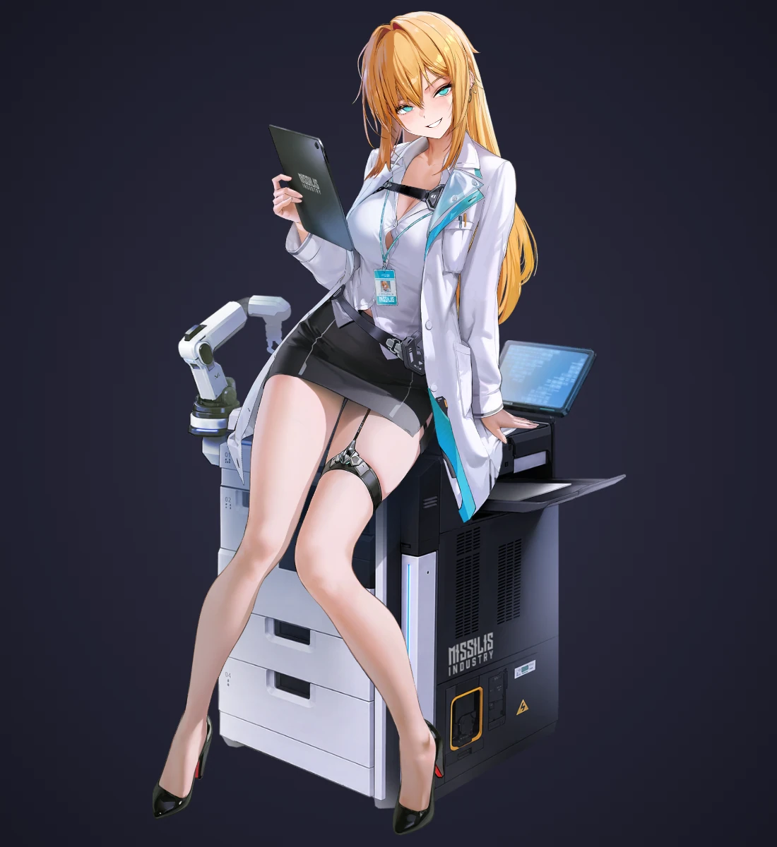 Chief Researcher · Standing · Maxwell: Ordinary Mechanic from NIKKE