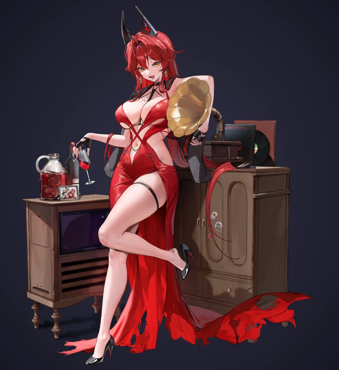 Nonsense Red · Standing · Red Hood from NIKKE