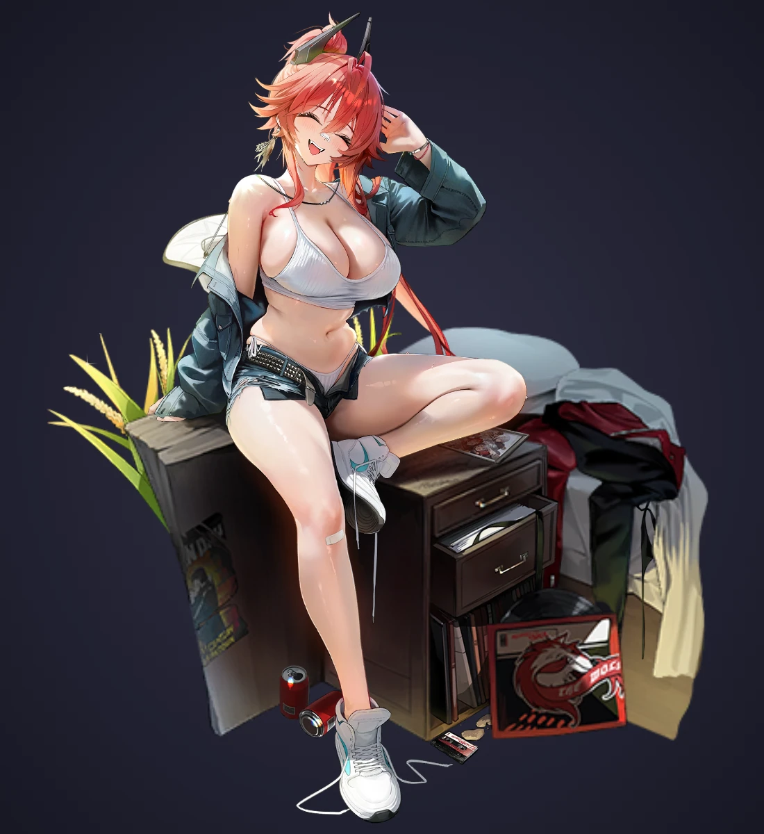 Retro Days · Standing · Red Hood from NIKKE