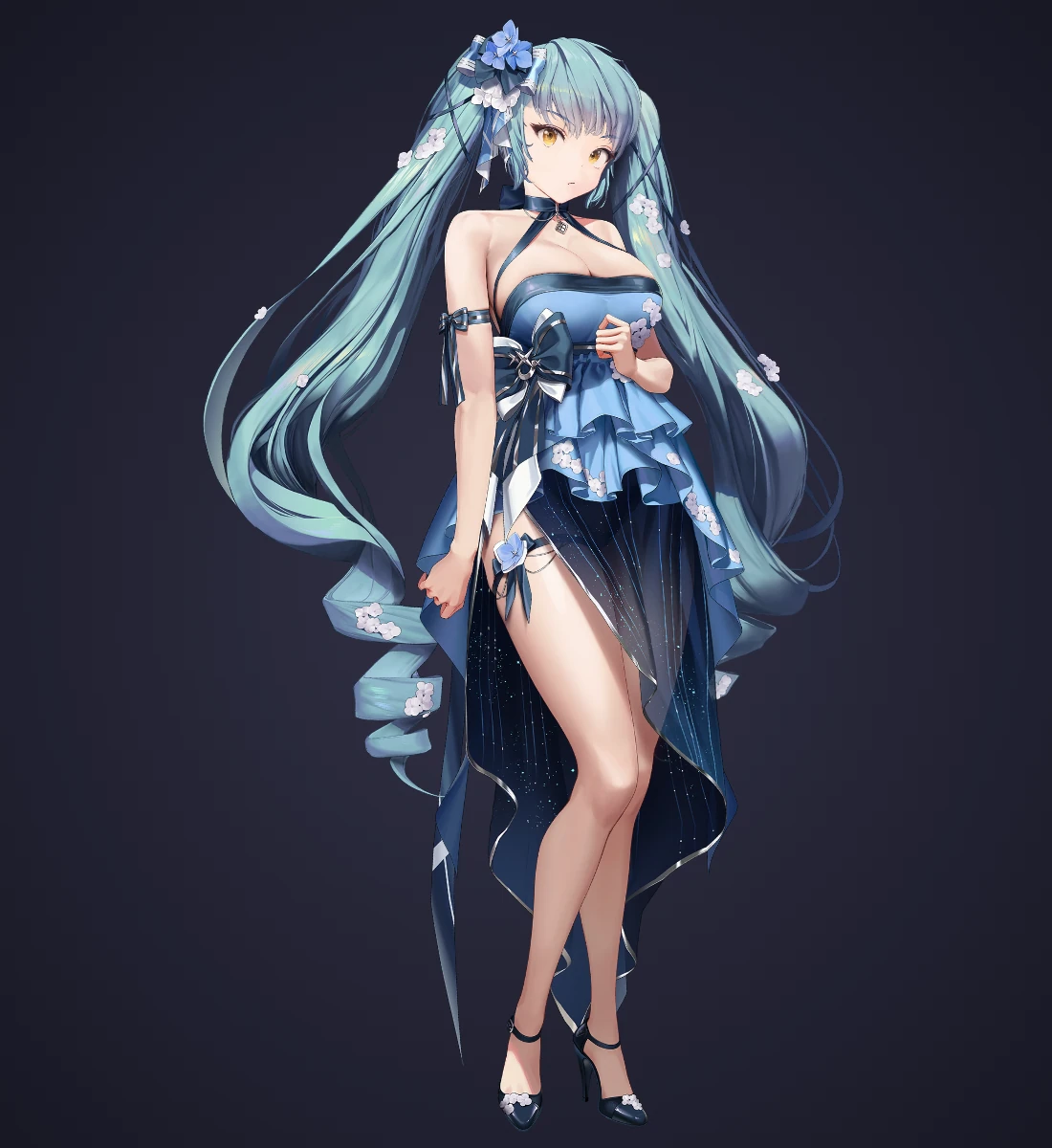 Banquet Princess · Standing · Privaty from NIKKE