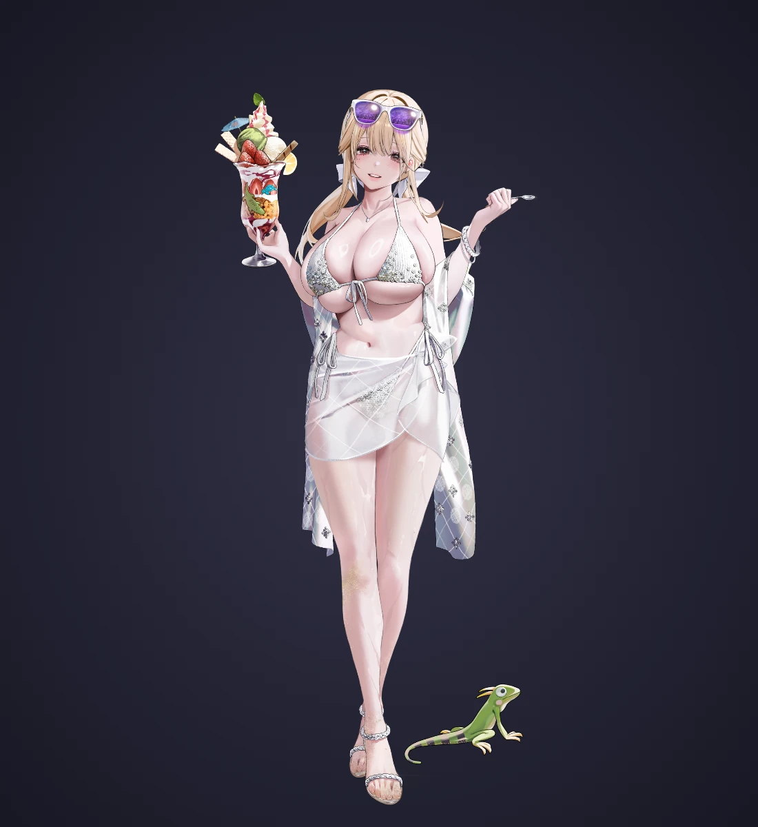 Sea Lizzie · Standing · Tia from NIKKE