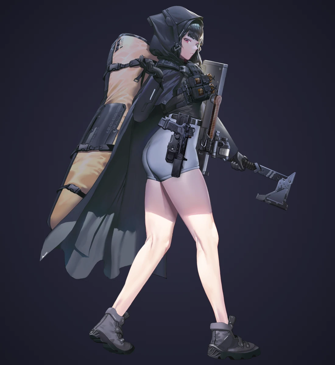 Default · Standing · D from NIKKE