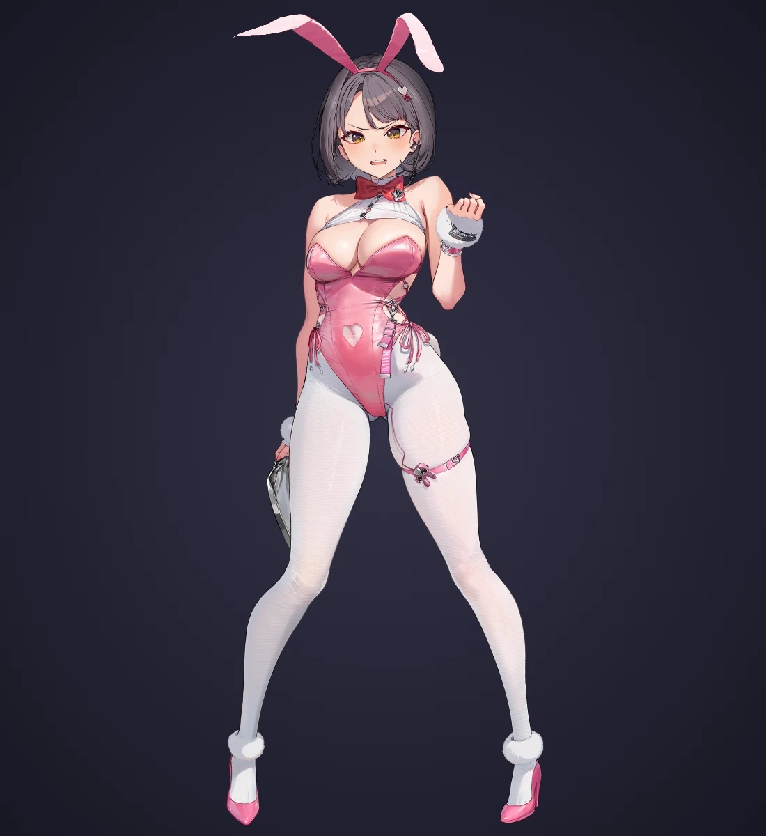 Default · Standing · Milk: Blooming Bunny from NIKKE