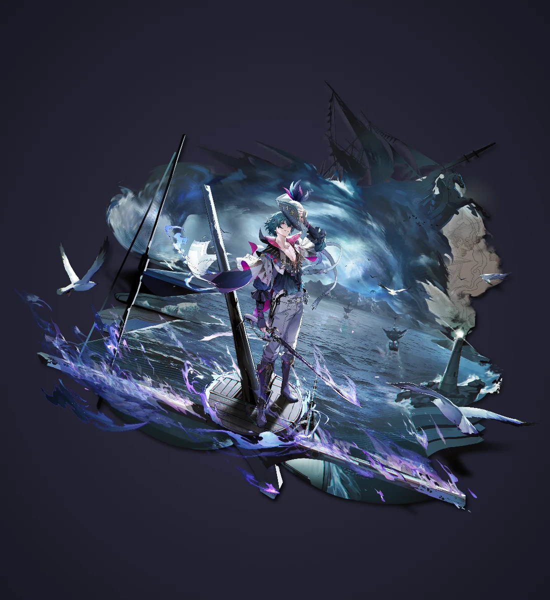 Summon artwork · Brant from Wuthering Waves