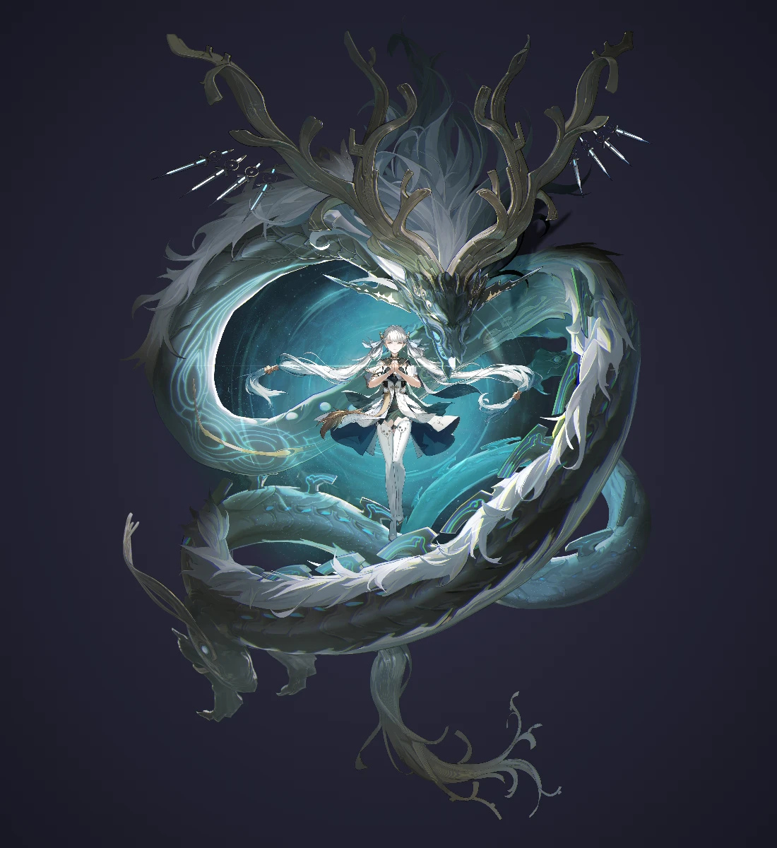 Summon artwork · Jinhsi from Wuthering Waves