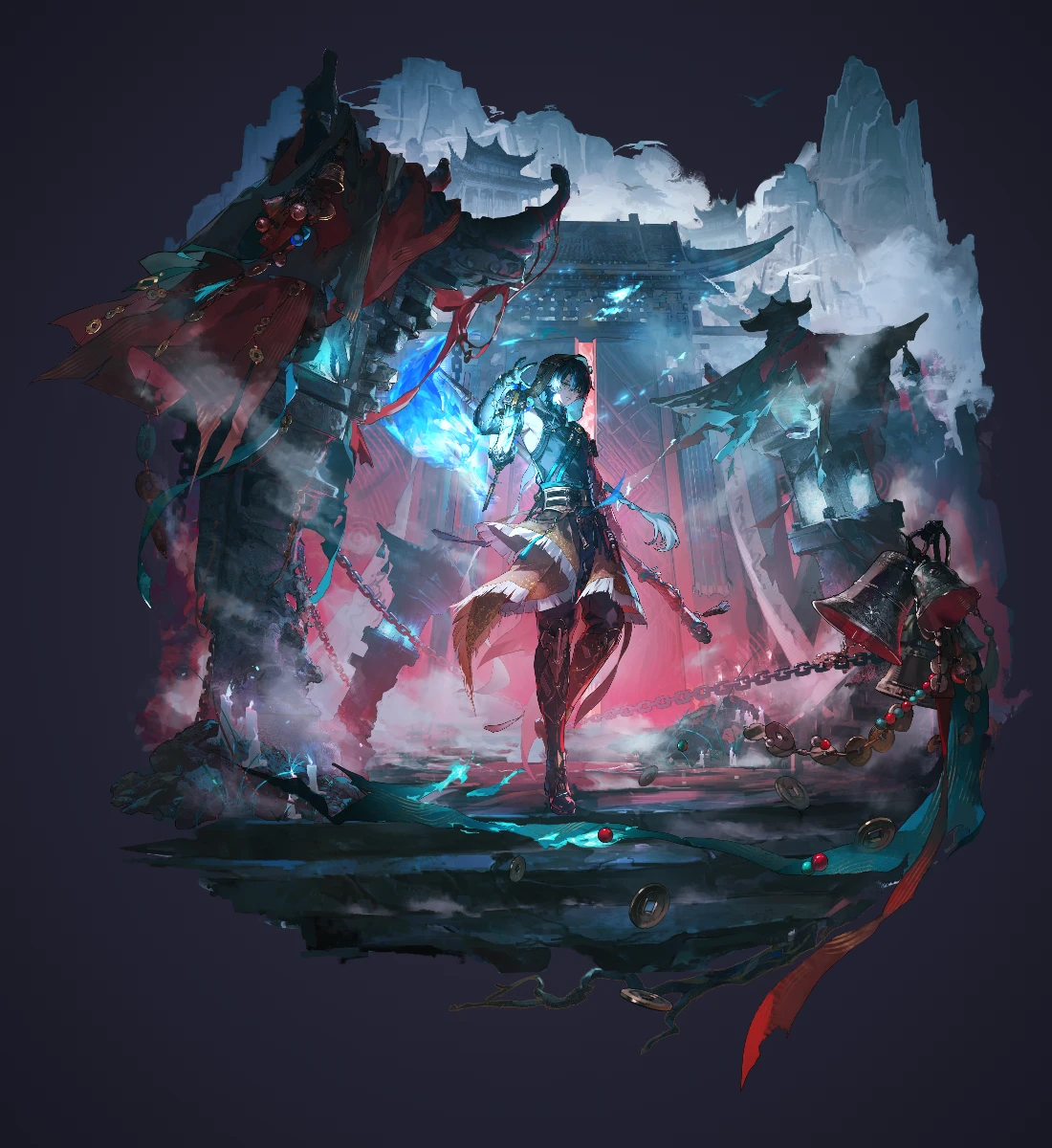 Summon artwork · Jingran from Wuthering Waves