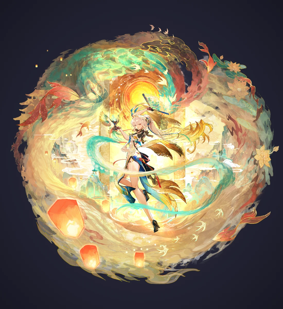 Summon artwork · Suisui from Wuthering Waves