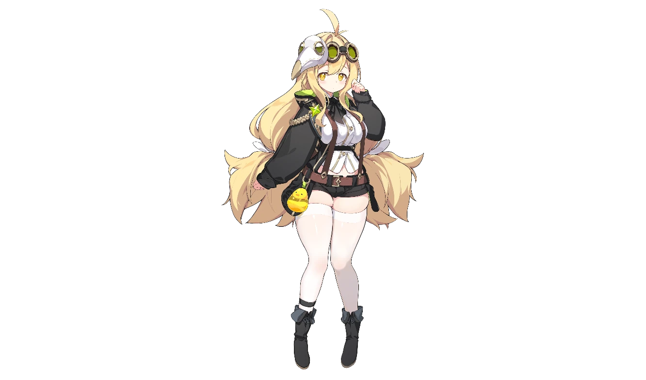 Live2D · Portrait · 11601_L · Resource 116 from Stella Sora