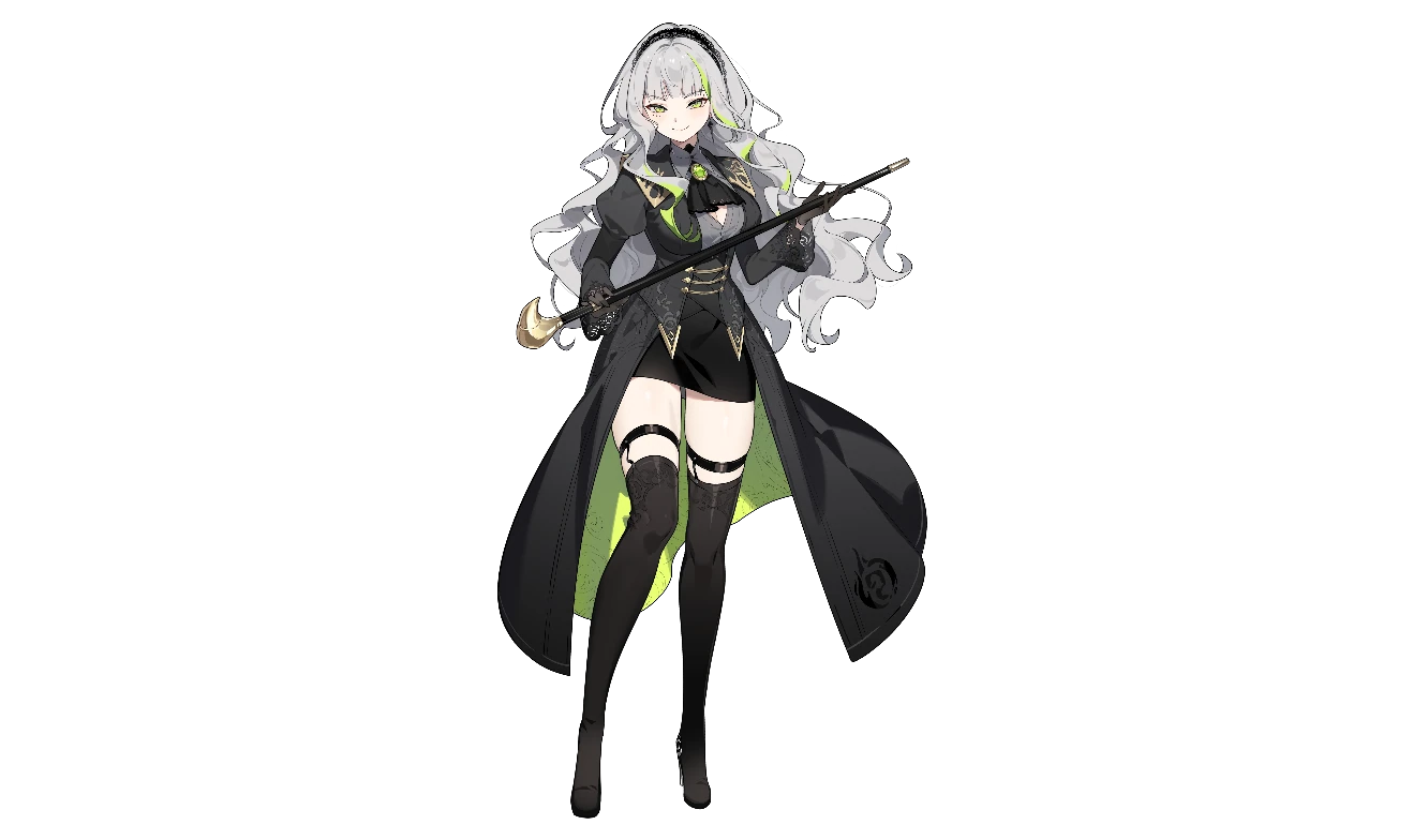 Live2D · Portrait · 11001_L · Resource 110 from Stella Sora