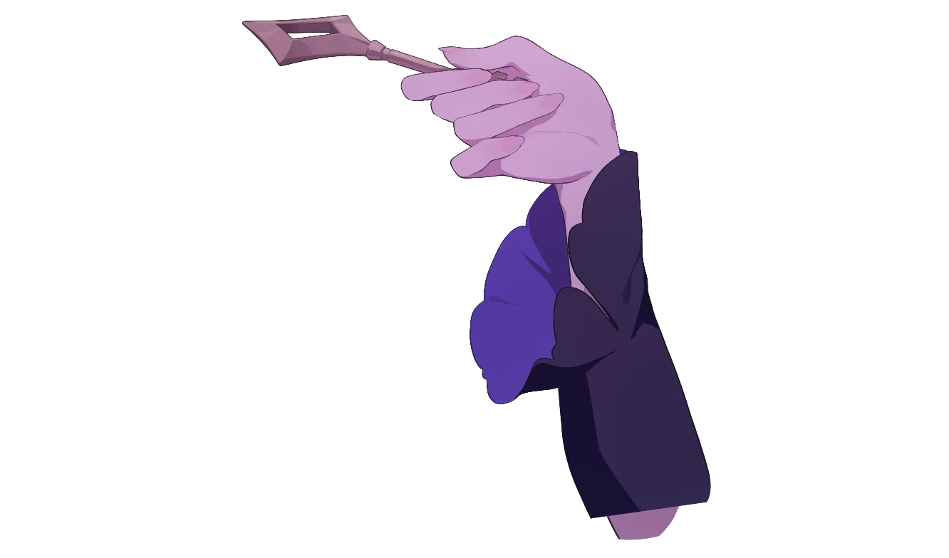 Live2D · Full artwork · Layer B · 13501_F_b · Resource 135 from Stella Sora