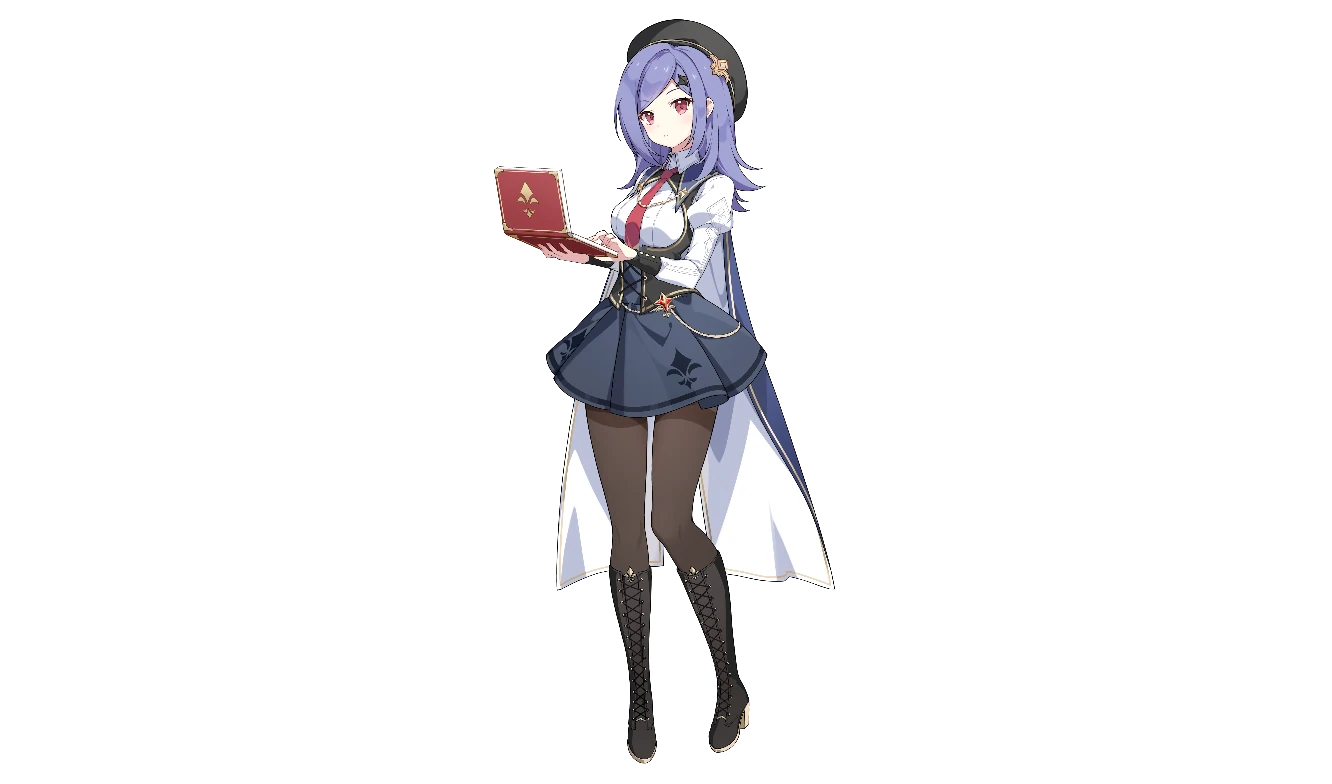 Live2D · Portrait · 11101_L · Resource 111 from Stella Sora