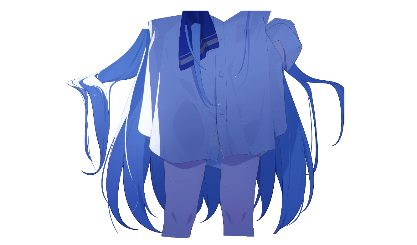 Live2D · Full artwork · Layer B · 12501_F_b · Resource 125 from Stella Sora