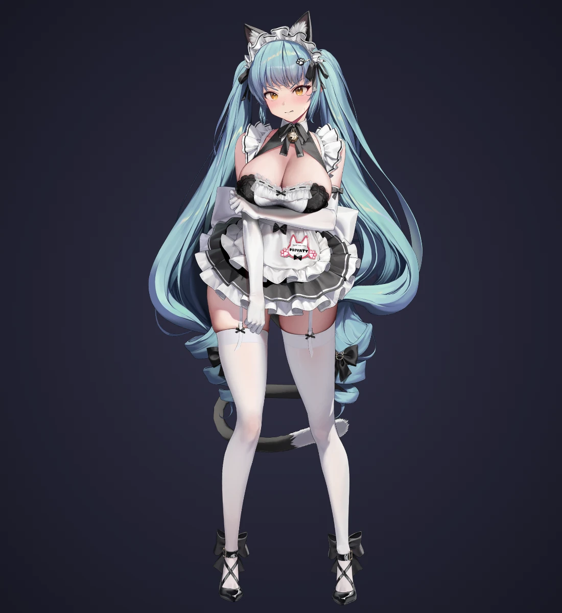 Privaty: Unkind Maid · Default · Standing from NIKKE