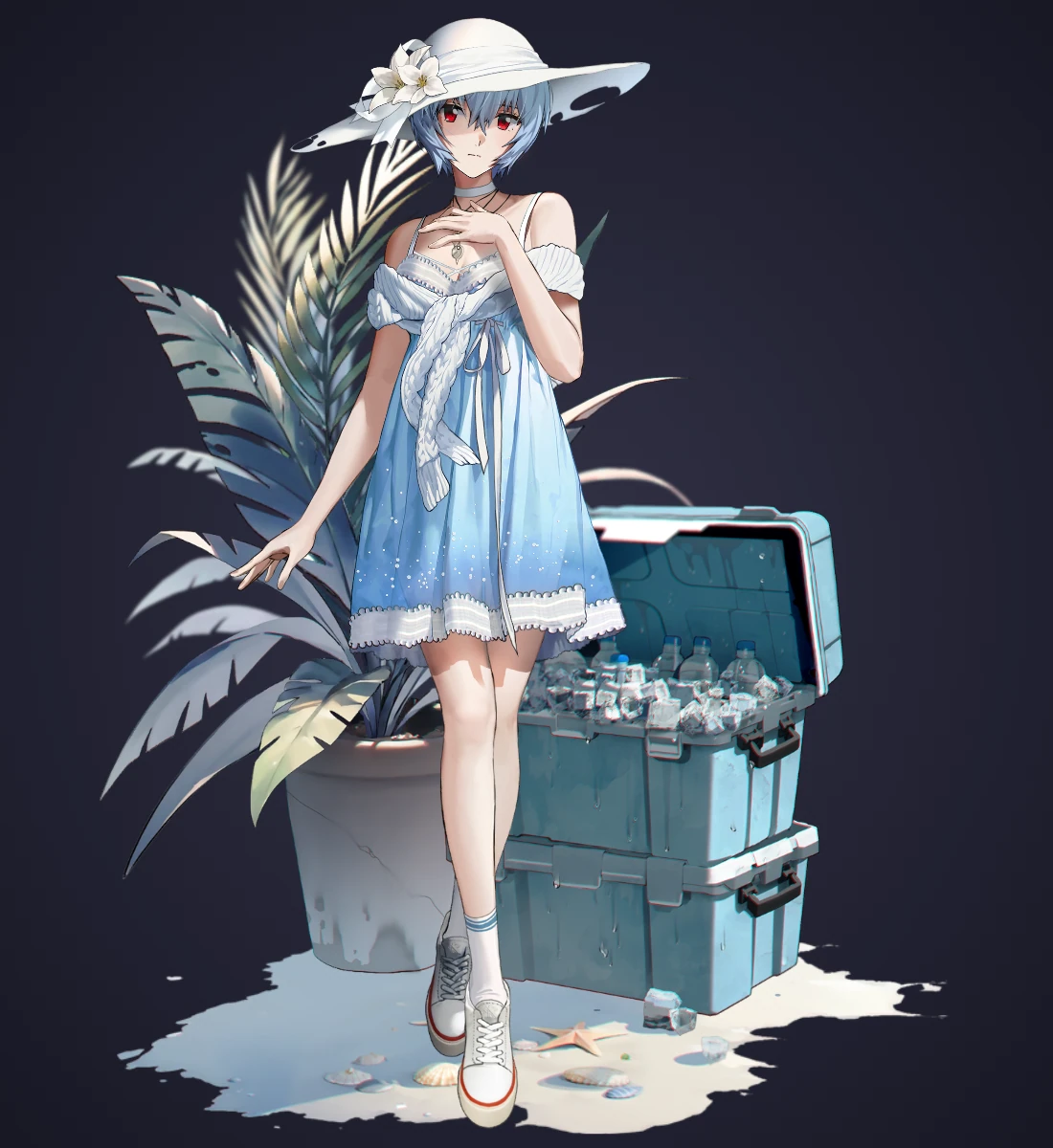 Peaceful Vacation · Standing · Rei from NIKKE