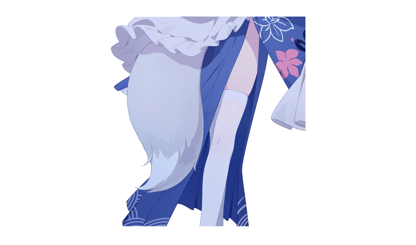 Live2D · Full artwork · Layer B · 14501_F_b · Resource 145 from Stella Sora