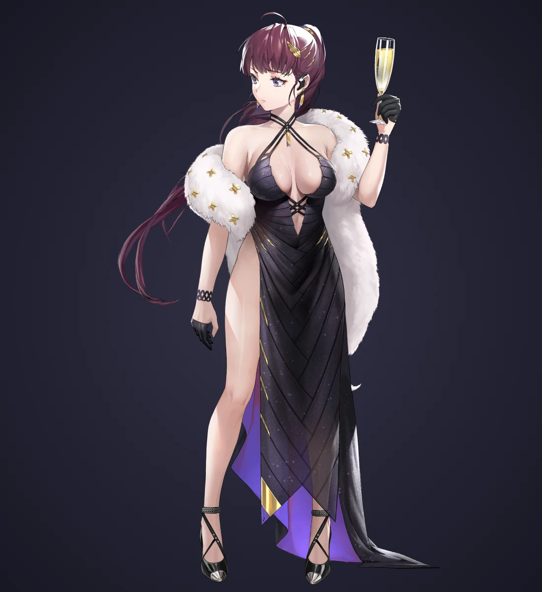 Dark Rose · Standing · Dolla from NIKKE