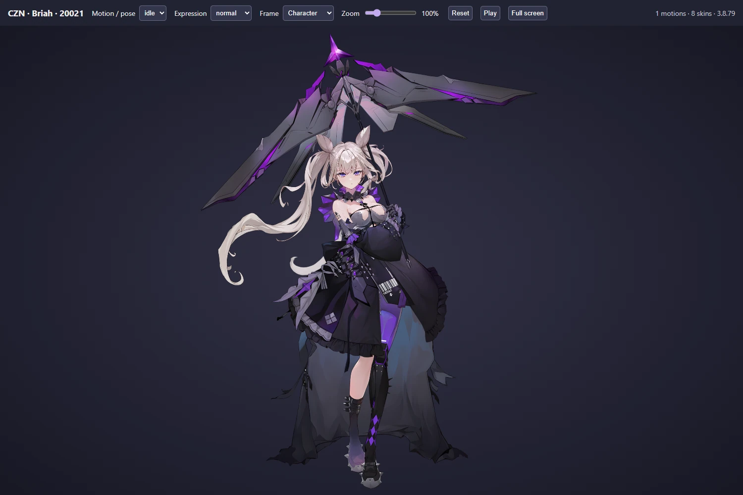 20021 · Briah from Chaos Zero Nightmare
