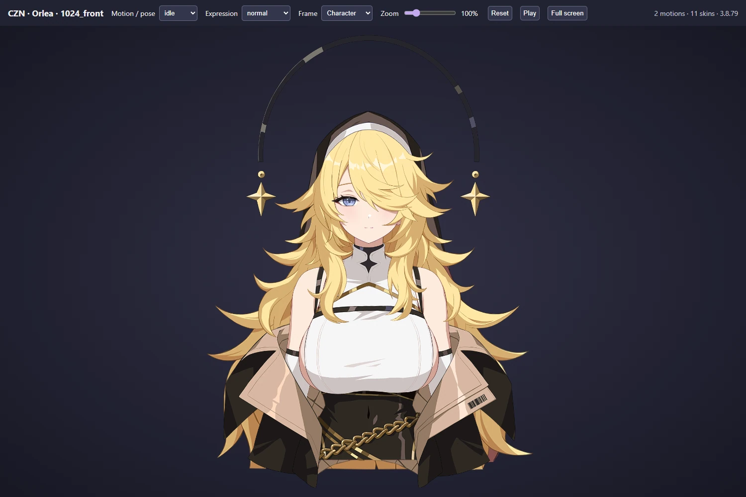 1024_front · Orlea from Chaos Zero Nightmare