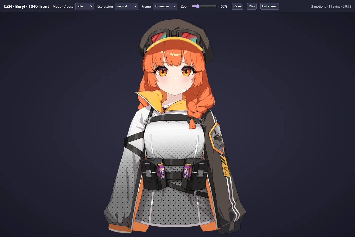 1040_front · Beryl from Chaos Zero Nightmare