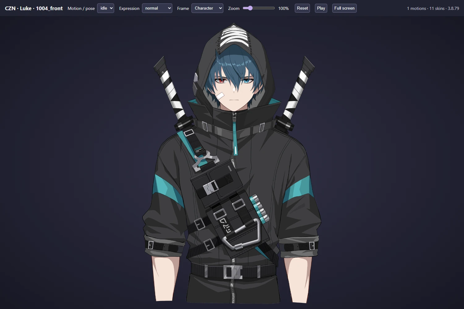1004_front · Luke from Chaos Zero Nightmare