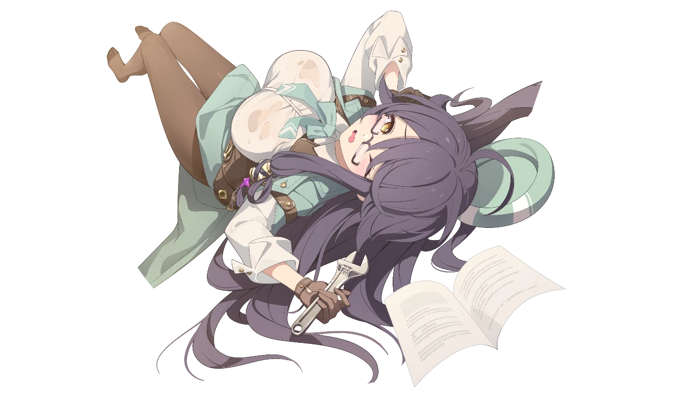 Live2D · Full artwork · Layer A · 14001_F_a · Resource 140 from Stella Sora