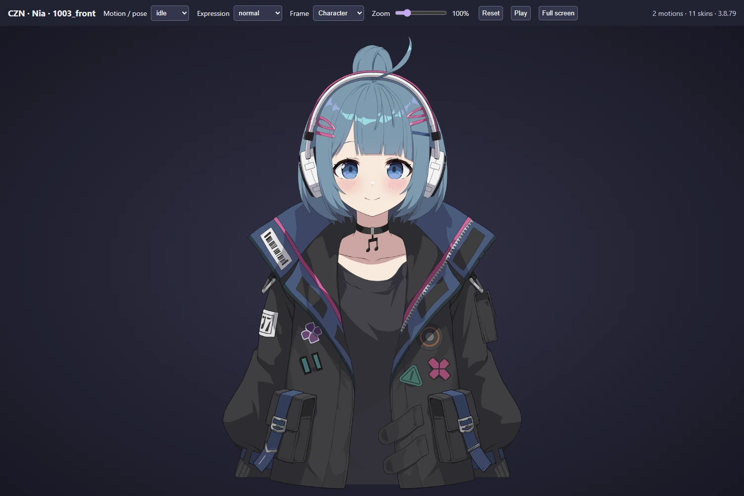 Nia · 1003_front from Chaos Zero Nightmare