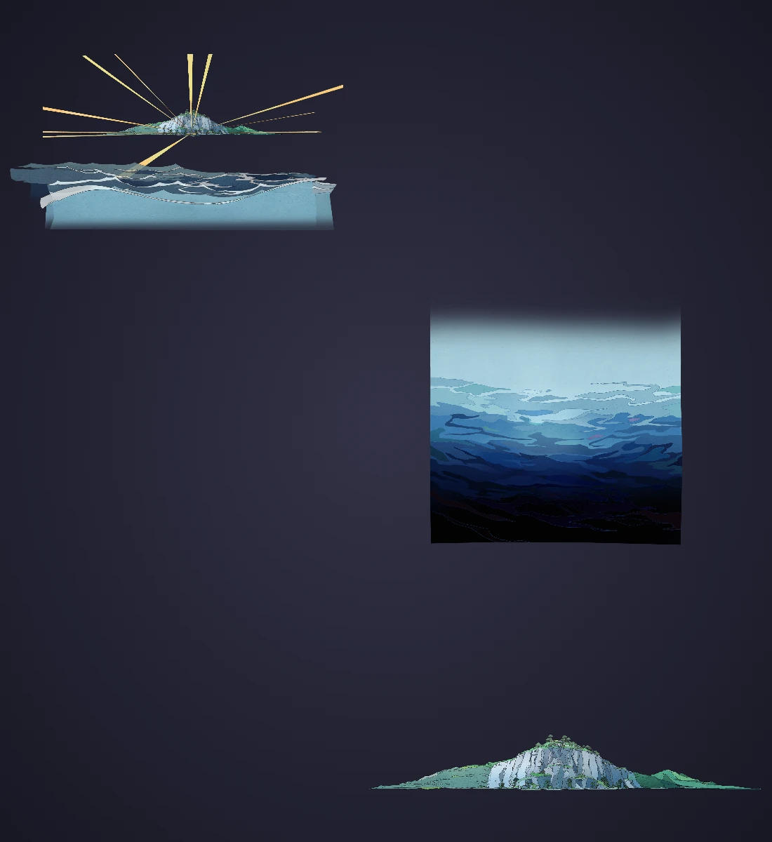 Scene layer · 65 · World & story scenes from Wuthering Waves