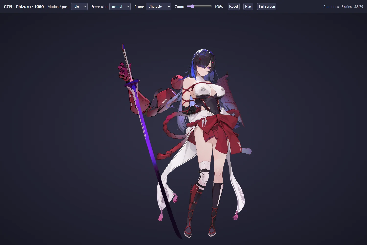 1060 · Chizuru from Chaos Zero Nightmare