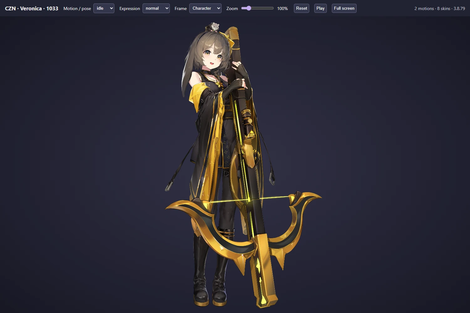 1033 · Veronica from Chaos Zero Nightmare