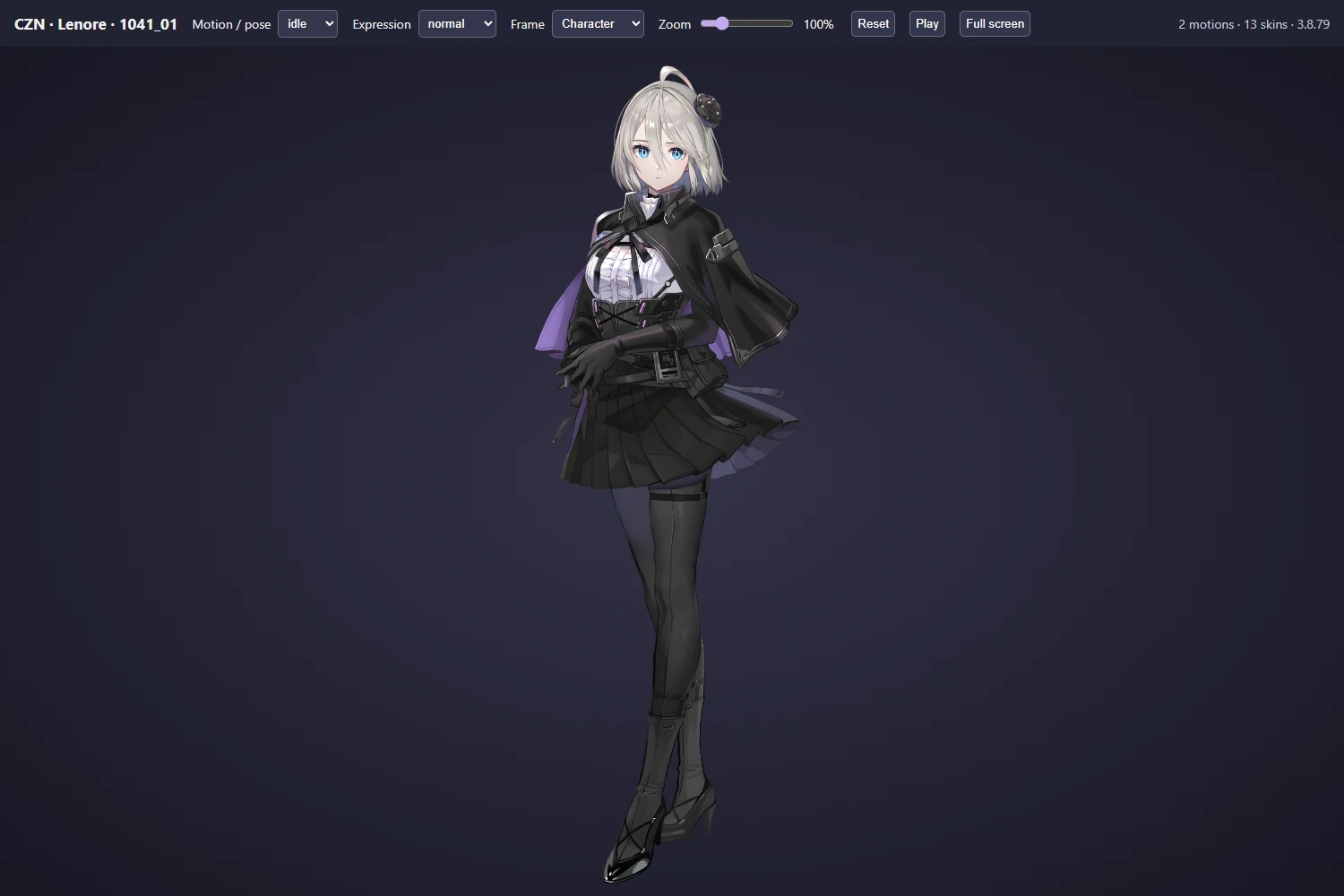 1041_01 · Lenore from Chaos Zero Nightmare