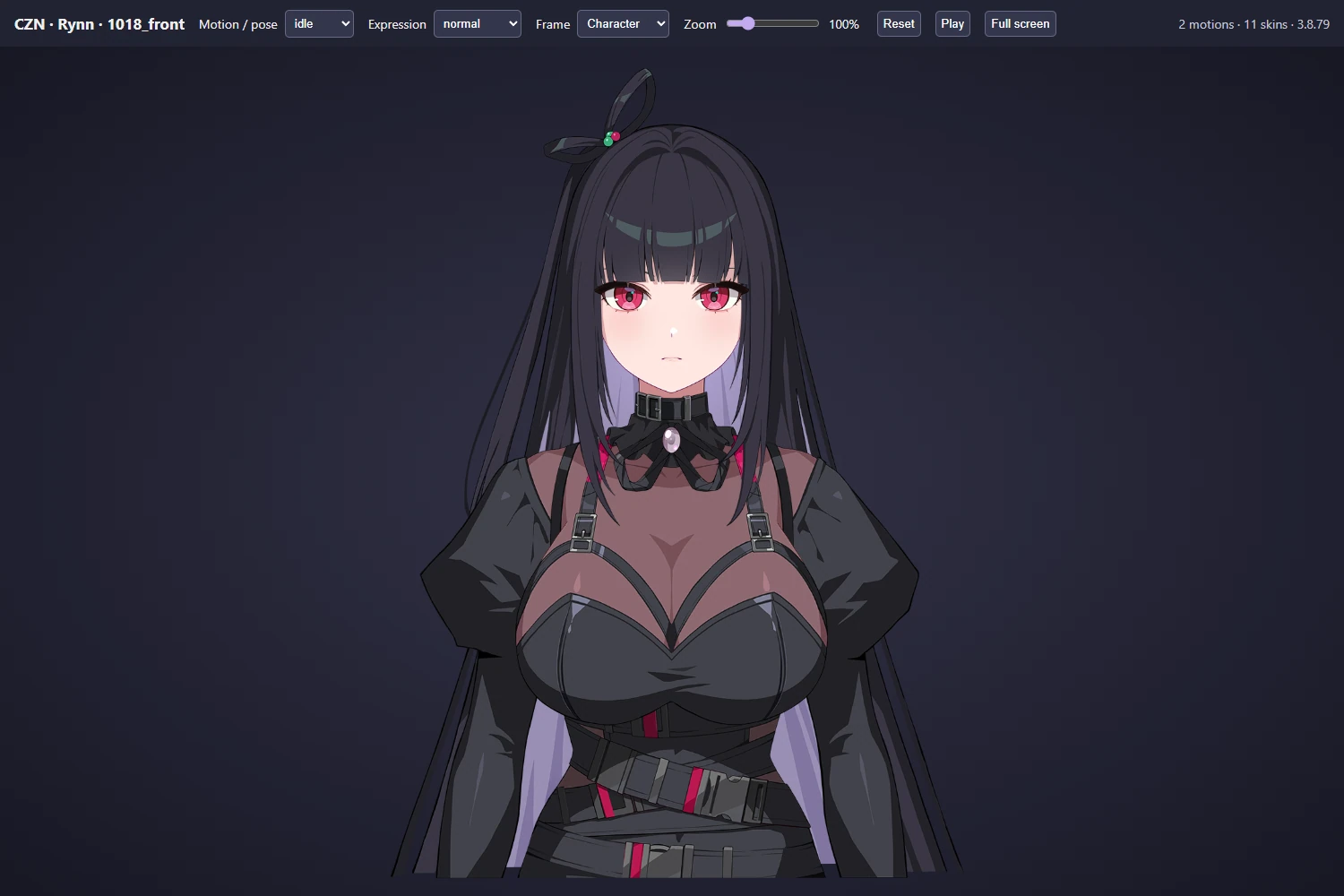 1018_front · Rynn from Chaos Zero Nightmare