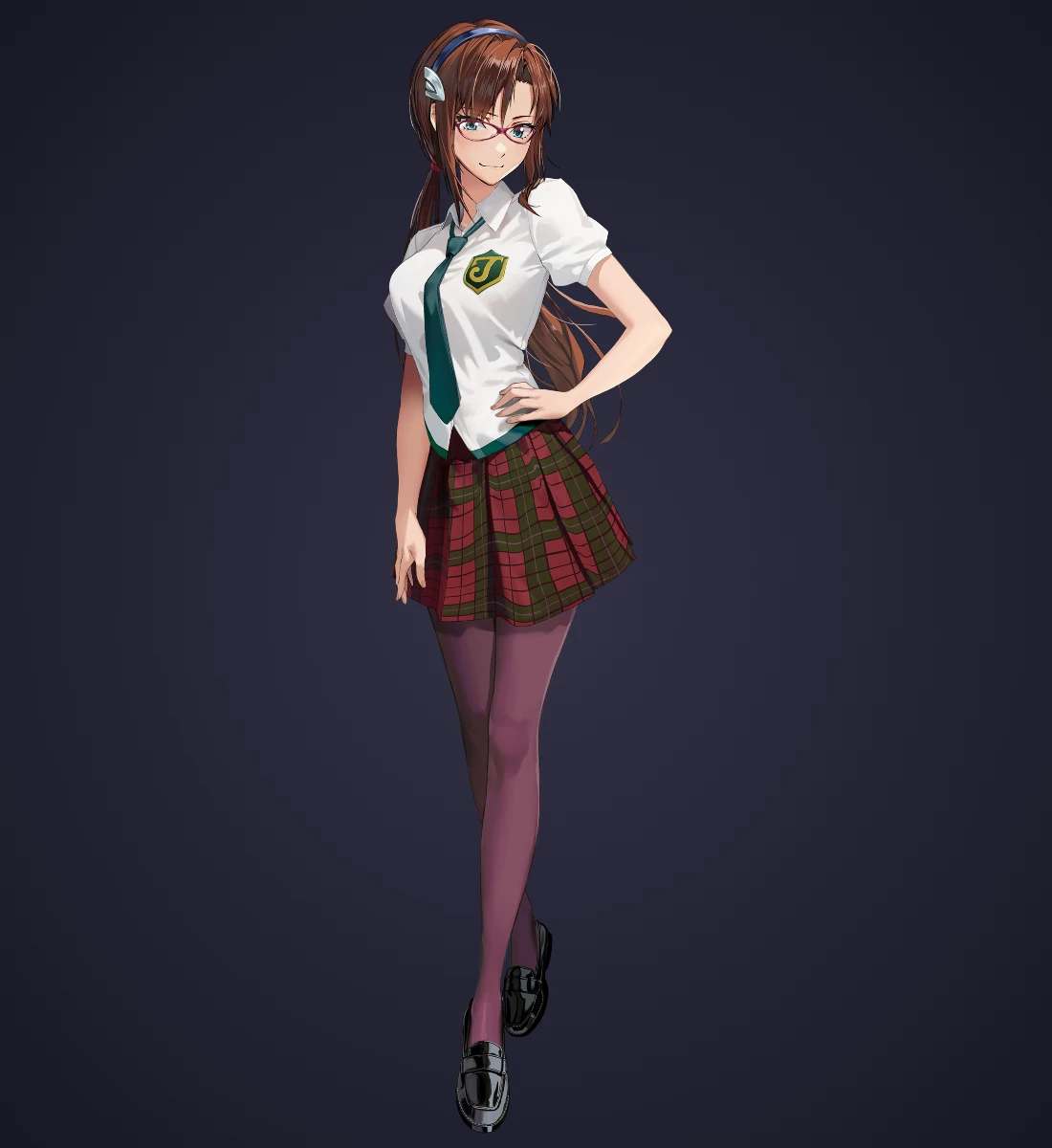 Mari's School Uniform · Standing · Mari from NIKKE