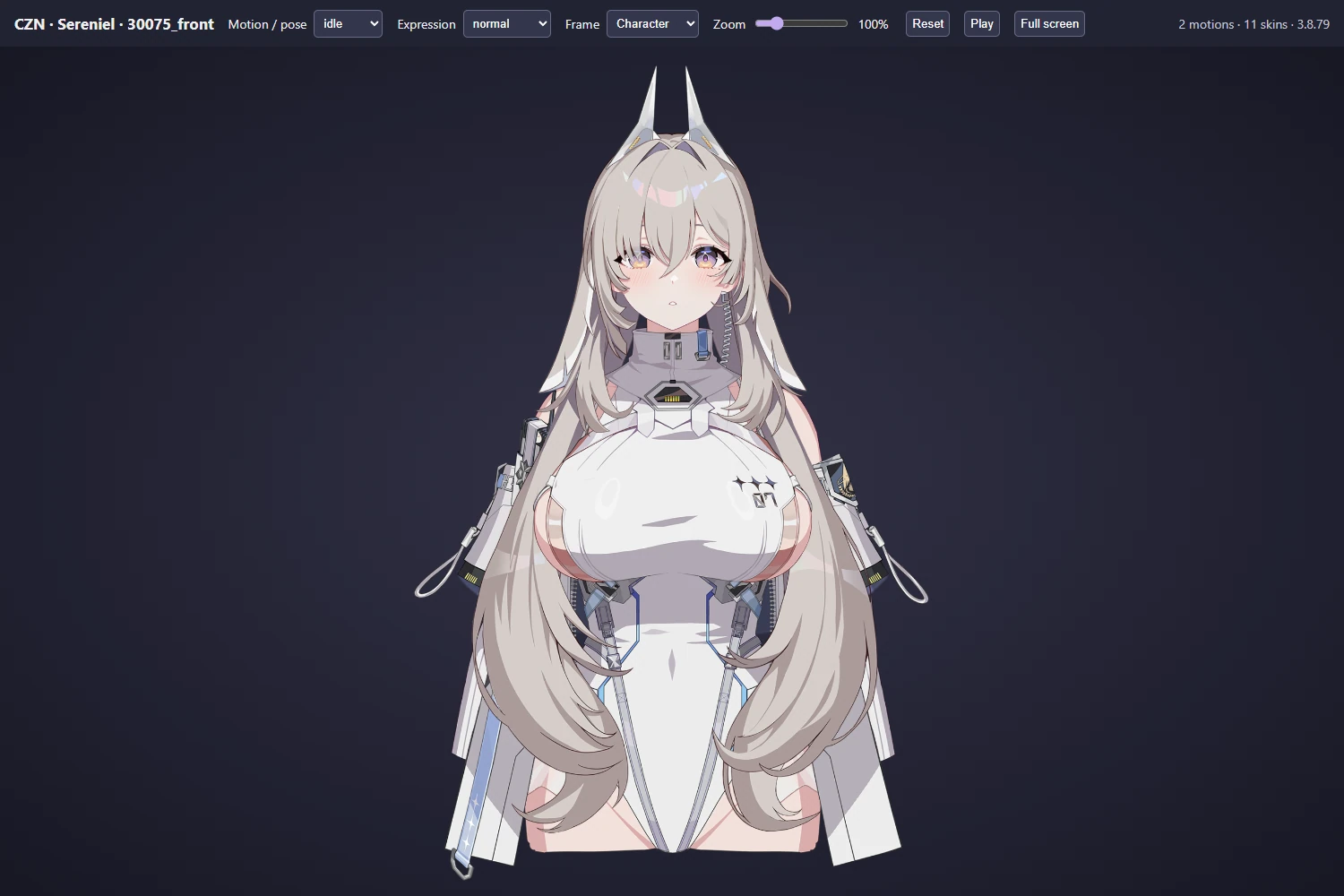 30075_front · Sereniel from Chaos Zero Nightmare