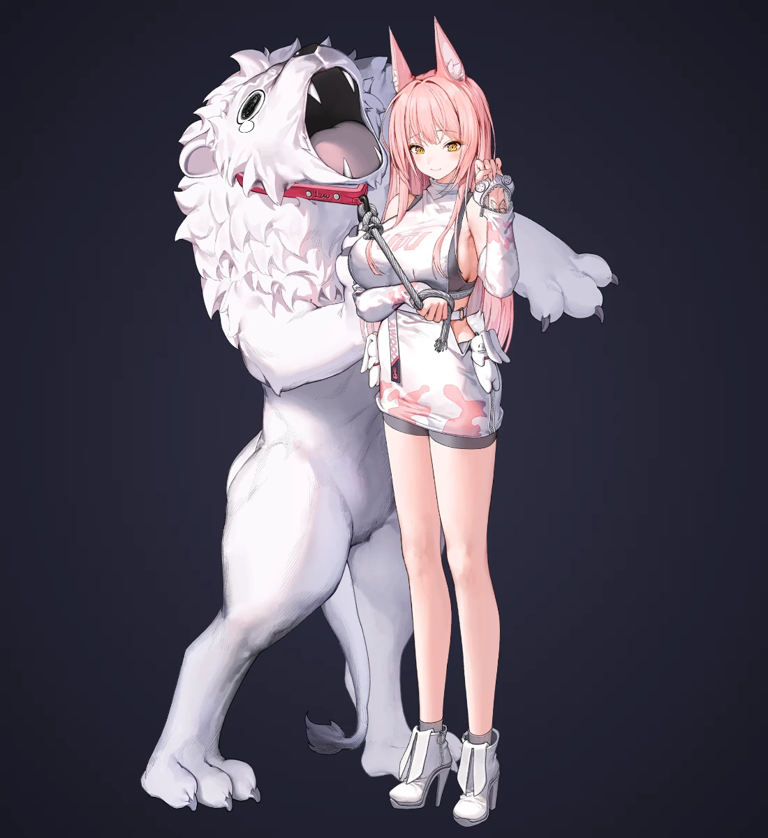 Leona · Default · Standing from NIKKE