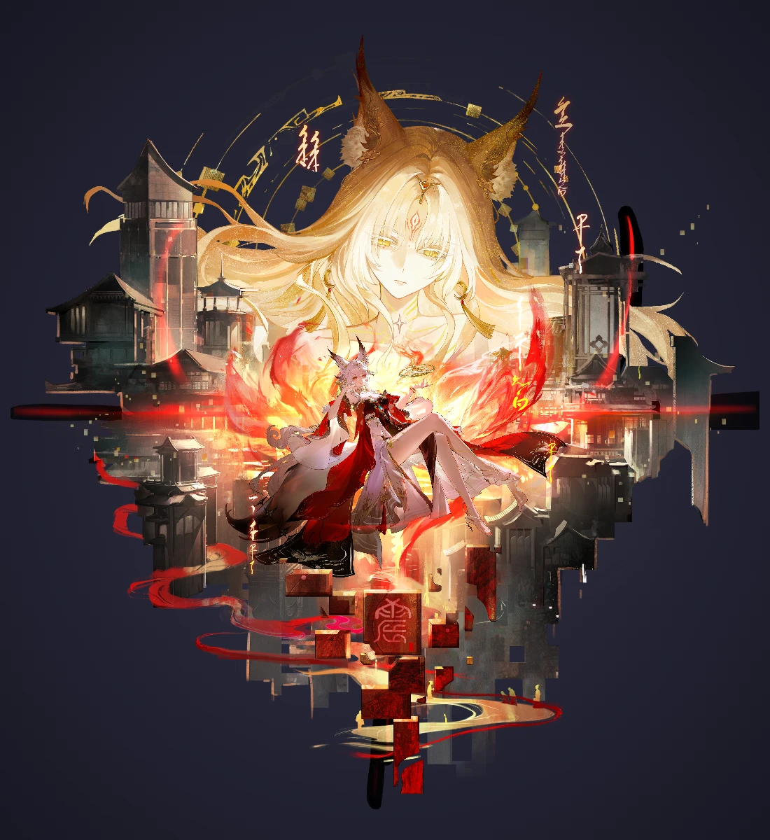 Hsin · Summon artwork from Wuthering Waves