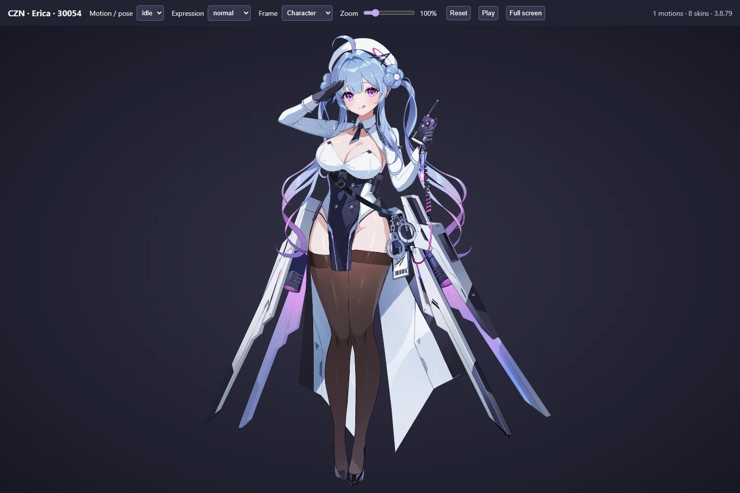 30054 · Erica from Chaos Zero Nightmare