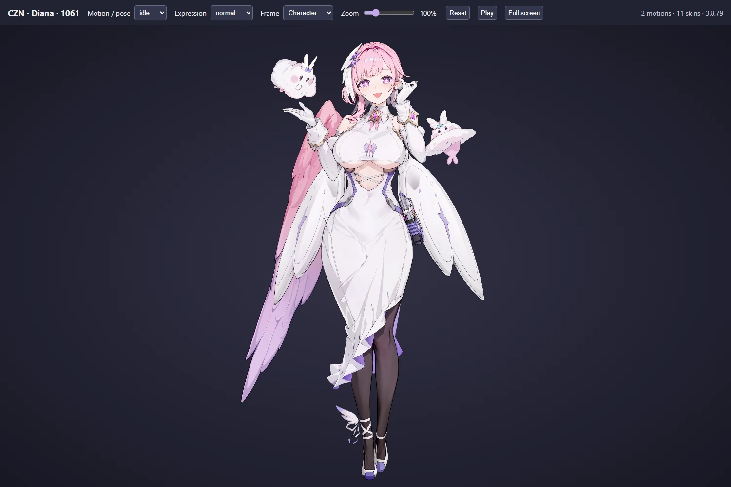 1061 · Diana from Chaos Zero Nightmare